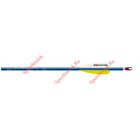    Стрела лучная алюминий Easton Genesis Vanes 4" Blue 